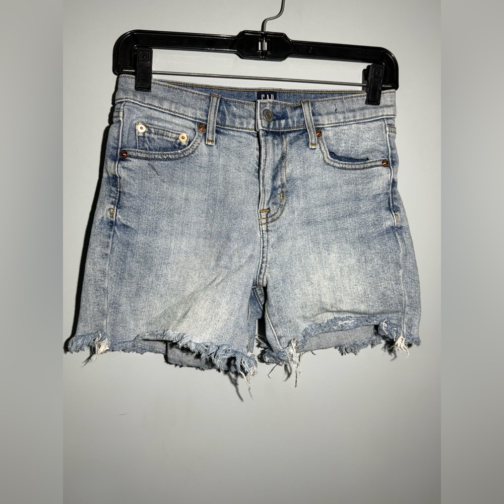 GAP Light Blue Jean Shorts